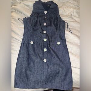 Endless Rose Blue Denim Dress